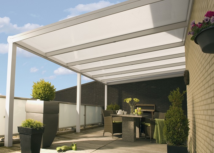 Eenvoudige overkapping - pergola Van Bergh - Essen